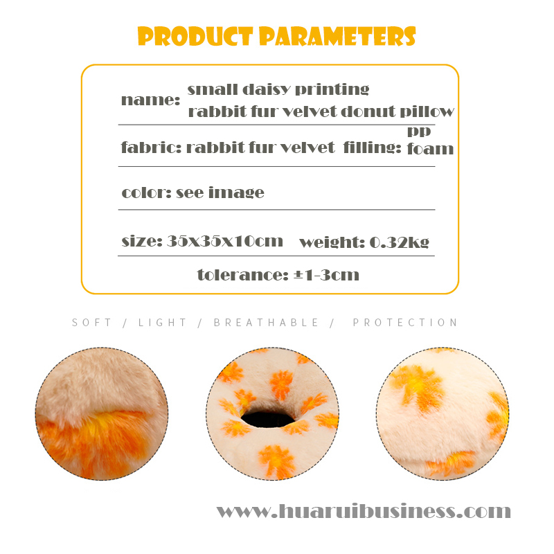 Xe bọc gối bằng bông hoa cúc bé nhỏ, xưởng may thỏ bông.