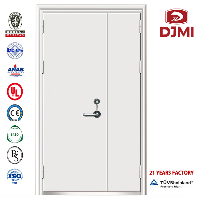 Chất lượng cao bán buôn Mỹ Double Leaf Xếp hạng bằng thép chống cháy Cửa giá rẻ Lối vào chất lượng cao Được xếp hạng với kính chống cháy Khách sạn Cửa thép chống cháy được xếp hạng tùy chỉnh Khả...