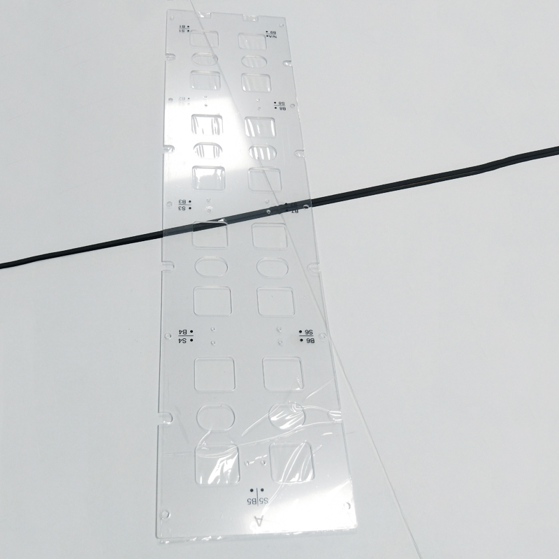 BOPU Bán buôn Vỏ cáchnhiệt pin 3.1mmpc Bảng điện trong suốt Mô-đun pin