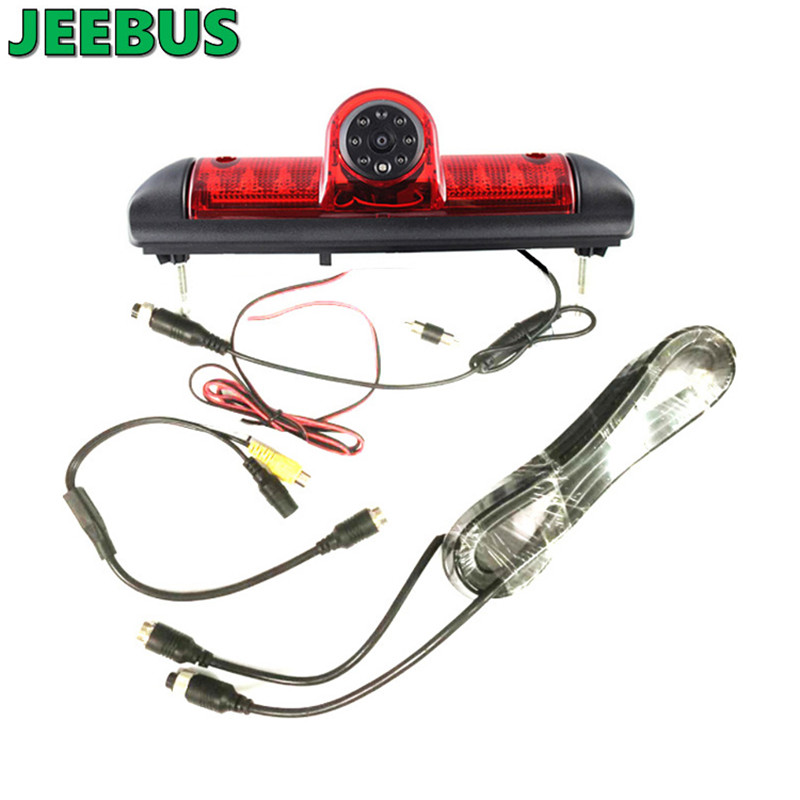 Tầm nhìn ban đêm HD Chống thấm nước Góc rộng Camera ánh sáng phanh cao cấp cho Fiat Ducato 2006-2017 3 Gen Boxer Peugeot, Citroen Jumper, v.v.