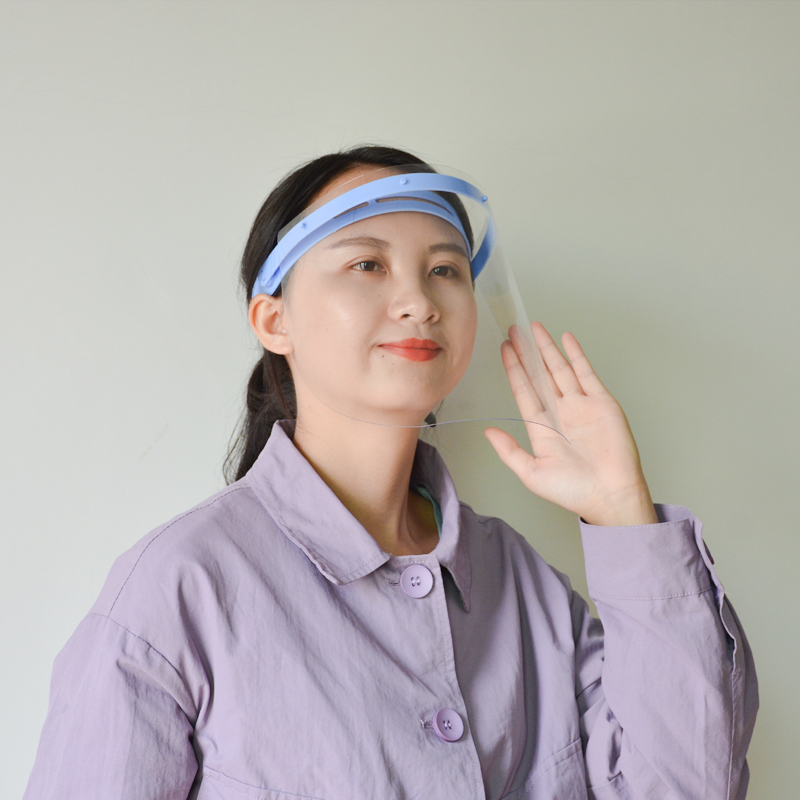Phòng bảo vệ gương mặt trong suốt của lớp bảo vệ khiên chắn