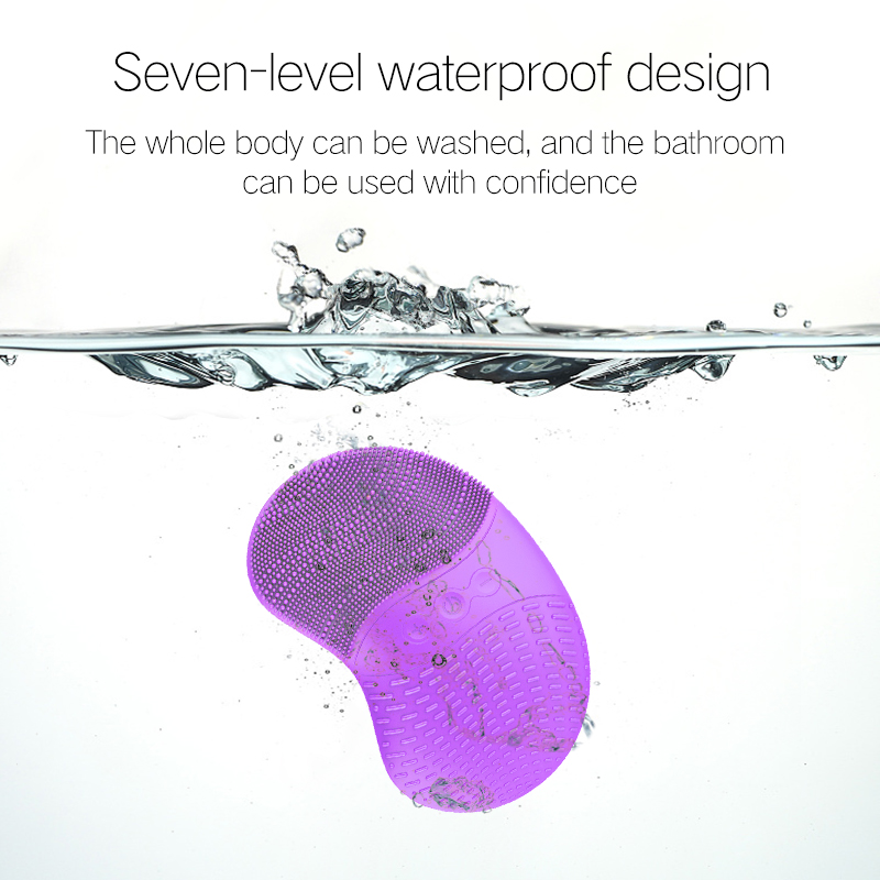 Bàn chải mặt và cơ thể Hệ thống làm sạch spa Tẩy tế bào chết điện Bàn chải làm sạch mặt