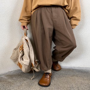 Quần phụ nữ nới lỏng, được may cho phù hợp cho bất kỳ dịp nào, vải lanh tự do thoải mái nhất 11711 Kiểu dáng và quần lót nới lỏng