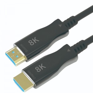 Bán chạy Bộ mở rộng HDMI 8K aoc 10M \\/ 33ft với 8K @ 60Hz \\/ 4K @ 120Hz 48Gbps từ nam sang nam để chiếu video