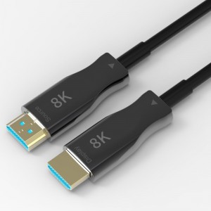 Bán chạy Bộ mở rộng HDMI 8K aoc 10M \\/ 33ft với 8K @ 60Hz \\/ 4K @ 120Hz 48Gbps từ nam sang nam để chiếu video