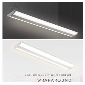 8FT COMPACT Công suất cao Nhà máy kho lớn Trung tâm mua sắm Đèn LED chiếu sáng