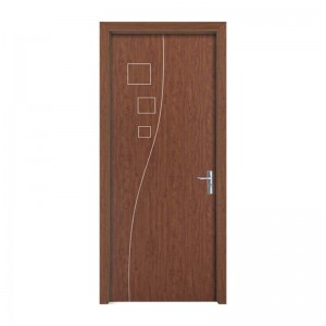 2021 nhà sản xuất cửa gỗ thiết kế mới Cửa wpc chống ẩm chống cháy