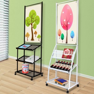 TMJ -549 Bán buôn Sàn di động Sơn tĩnh điện Tạp chí kim loại Giá trưng bày