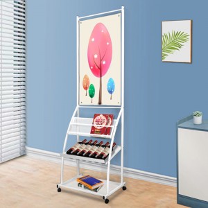 TMJ -549 Bán buôn Sàn di động Sơn tĩnh điện Tạp chí kim loại Giá trưng bày