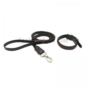 Thiết kế xoắn tuyệt đẹp dây da thú cưng cho chó