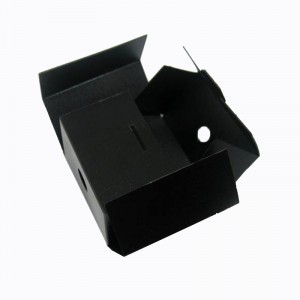 Tấm cách nhiệt PC màu đen Bopu, Miếng đệm cách điện chịu nhiệt độ cao, Tấm chống cháy dễ dàng gấp gọn