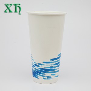 22oz đôi PE chống nước có thể tái chế cốc nước lạnh bán buôn