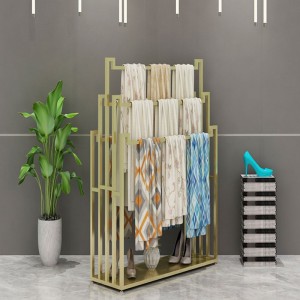 TMJ PP-564 Nhà sản xuất Trung Quốc bán buôn giá treo quần áo vàng hồng thiết kế tùy chỉnh