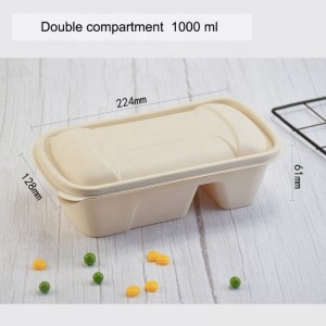 Hộp đựng thức ăn từ ngô ưa thích, đồ hộp đựng thức ăn có thể làm biến mất đồ ăn