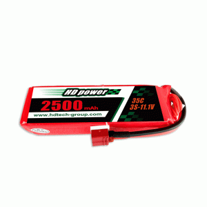 Pin HD POWER 2500mAh 35C 3S 11.1V lipo