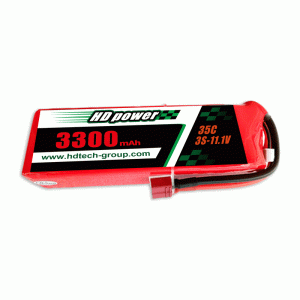 Pin lipo HD POWER 3300mAh 35C 3S 11.1V