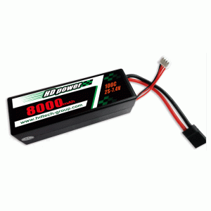HD POWER 8000mAh 100C 2S 7.6V Vỏ cứng Pin HV LiPO