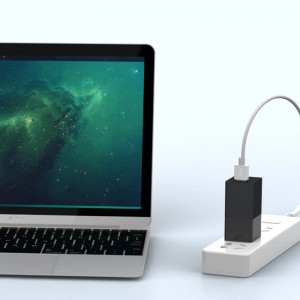 Bộ sạc PD 65W GaN Tech Sạc nhanh 2 cổng