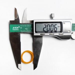 Nhà sản xuất tùy chỉnh vòng đai cáp dữ liệu trong suốt 08 * 2 màu vàng chống lão hóa, chịu được nhiệt độ cao và dây cao su không thể đứt