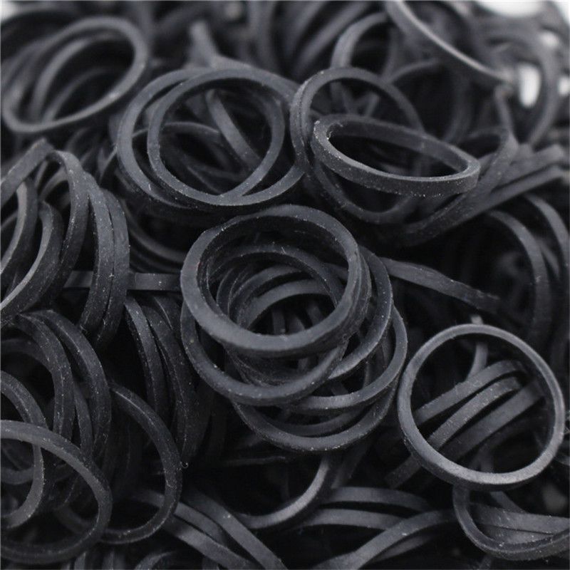 Nhà sản xuất dây cao su bán buôn màu đen có độ đàn hồi cao và chống lão hóa dùng một lần kích thước nhỏ dây cao su công nghiệp vòng đai dây cáp