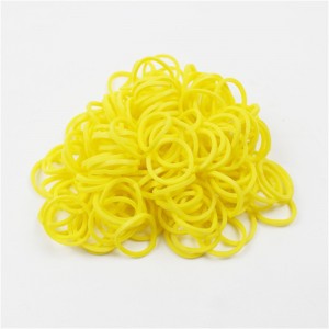 Nhà máy sản xuất trực tiếp một lần màu sắc kích thước nhỏ dây cao su bó dây cáp dữ liệu vòng đai dây đai có độ đàn hồi cao và vòng cao su chống lão hóa