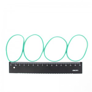 Nhà sản xuất dây cao su bán buôn màu tròn độ đàn hồi cao chống lão hóa văn hóa văn phòng và giáo dục dây đai cao su