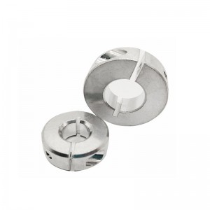 Máy xẻ mô hình CNC đang xử lý các móc nhôm khóa chặt