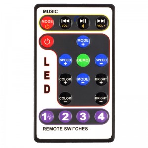 Bán chạy giá thấp hơn điều khiển từ xa Bluetooth RF đa chức năng không dây điều khiển từ xa bằng đèn LED
