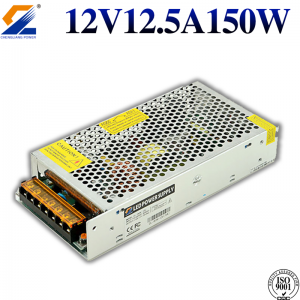 Nguồn điện LED 12V 150W Chế độ chuyển đổi Nguồn cung cấp cho Camera quan sát 3D Pritner