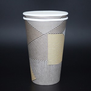 Cốc cà phê giấy dán tường dùng một lần
