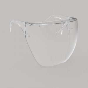 Thiết bị an toàn chống phun xịt Tấm chắn mặt bằngnhựa Blocc có khung