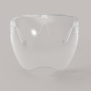 Thiết bị an toàn chống phun xịt Tấm chắn mặt bằngnhựa Blocc có khung