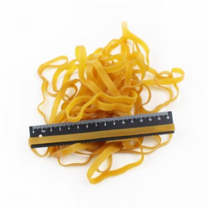 Cácnhà sản xuất tùy chỉnh kéo dài và mở rộng dải cao su chịunhiệt độ cao và đai cao su chống lão hóa màu vàng