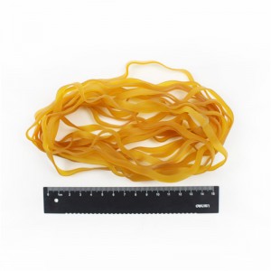 Tùy chỉnh có thể kéo dài và mở rộng màu vàng tựnhiên trong suốt bền rãnh cao cao su côngnghiệp