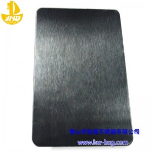 Bảng màu thép không gỉ Frosted Bảng số 1