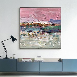 Khung vải trừu tượng thiết kế mới vẽ tay trang trínội thất ảnh bức tranh sàn