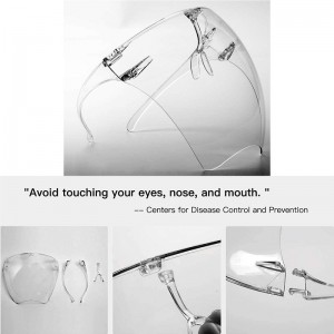 Anti Fog Goggle Unisex Visor Full Face Bảo vệ kính bảo vệ