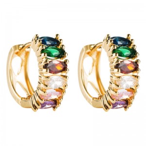 Công ty bán khuyên tai vòng biên giới Châu Âu và Mỹ Màu vi biểu đồ ảo giác đơn giản bán bông tai gió