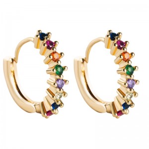 khuyên tai vòng biên giới Châu Âu và Mỹ Nhân tạo trang sức mạ đồng