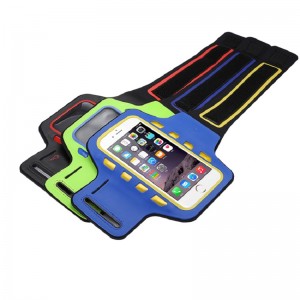Bán buôn phản quang Armband thể thao chạy điện thoại di động Armband với đèn LED cho iphone 11 iphone 12