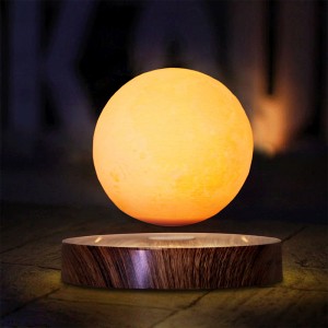 Quà tặng sáng tạo Trang trí văn phòng Trang trí phòng khách Chiếu sáng Công tắc cảm ứng từ Đèn bànnổi 3D 3D Lighting Moon Light