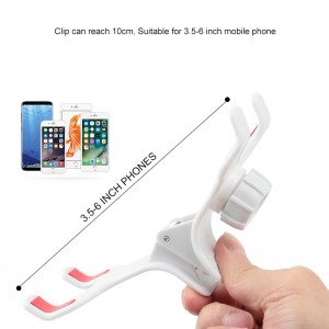 Giá đỡ điện thoại di động linh hoạt Treo cổ lười biếng Vòng cổ Giá đỡ điện thoại 360 độ Giá đỡ cho iPhone Xiaomi Huawei