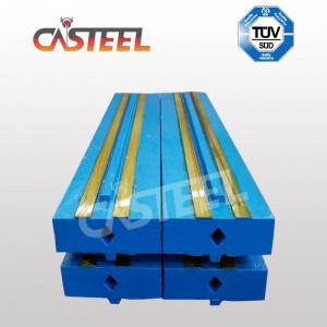 Chrome cao, Martensite với thanh thổi gốm cho Kleemann MR110, MR122, MR130 Máynghiền tác động