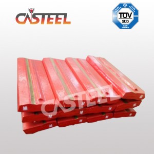 Cao su Master RM50, RM60, RM80, RM120 Thanh máynghiền tác động, Thanh thổi Cao Chrome, Matensite và Chèn gốm