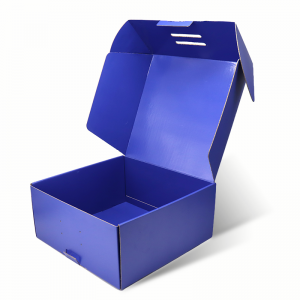 Mẫu miễn phí tùy chỉnh logo màu hồng mỹ phẩm hộp thư vận chuyển