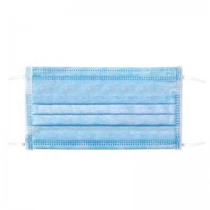 Logo tùy chỉnh Lớp 3ply 3ply Không dệt dùng một lần Mặtnạ sử dụng một lần