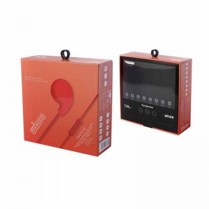 ID thiết kế mới và hộp đóng gói vuông cơ sở cho phụ kiện điện thoại được sử dụng