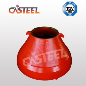 Chất lượng cao cấp của Bowl Liner và Mantle cho Nordberg GP, HP, MP