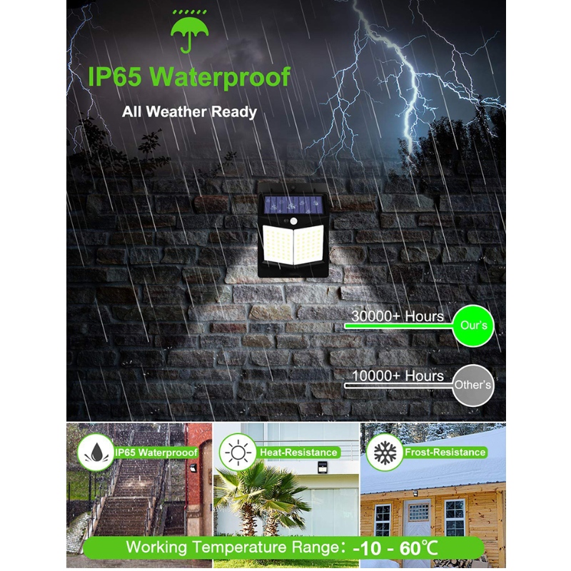 Đèn tường năng lượng mặt trời