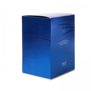 Tùy chỉnh sản phẩm mỹ phẩm Skincare Hộp giấy Bao bì Tuck Top Auto Dưới